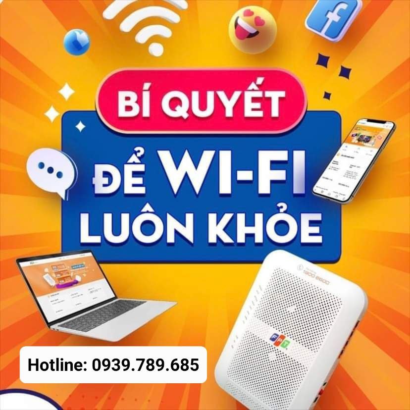 lăp mạng WiFi như thế nào để sóng luôn căng tràn