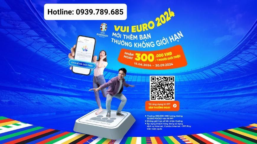 Đăng Ký ngay FPT PLay để trại nghiệm trọn vẹn Euro2024