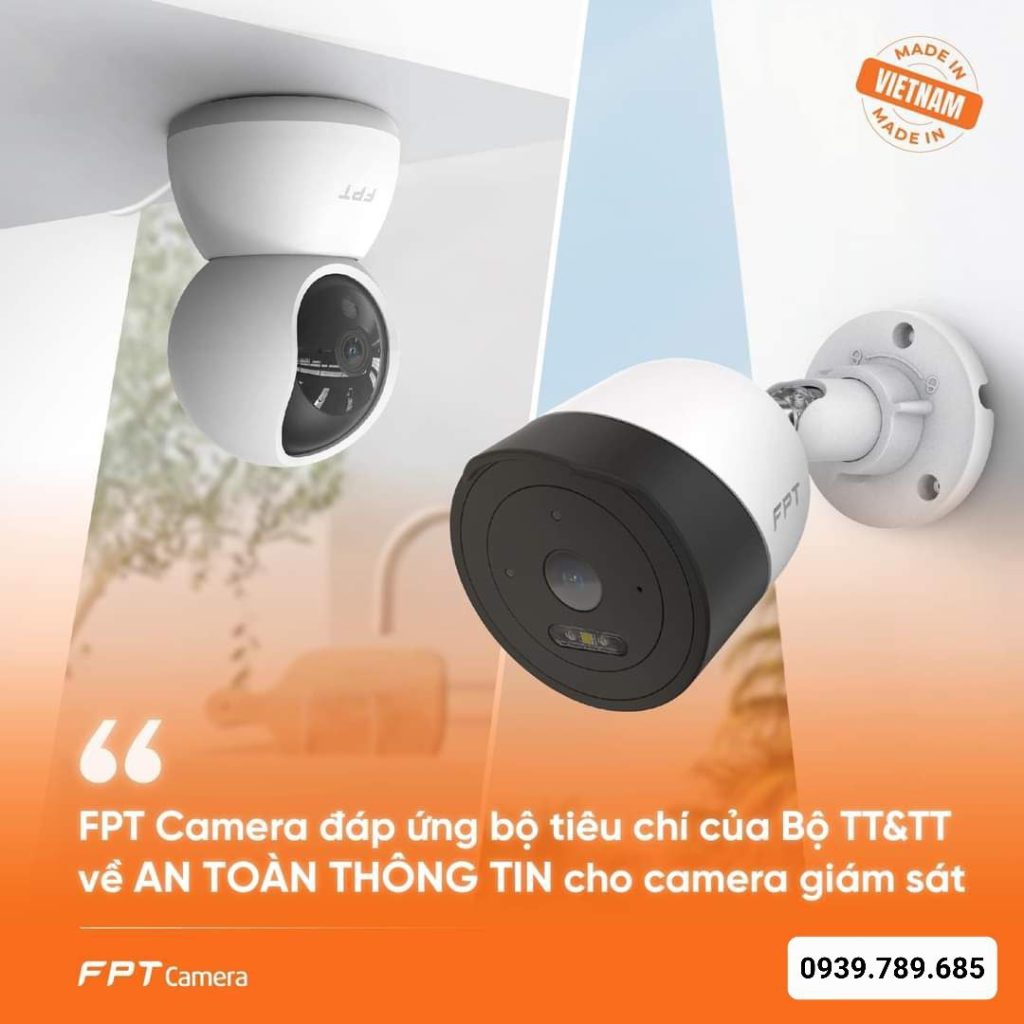 FPT Camera đạt tiêu chí về an toàn thông tin của Bộ Thông tin và Truyền thông