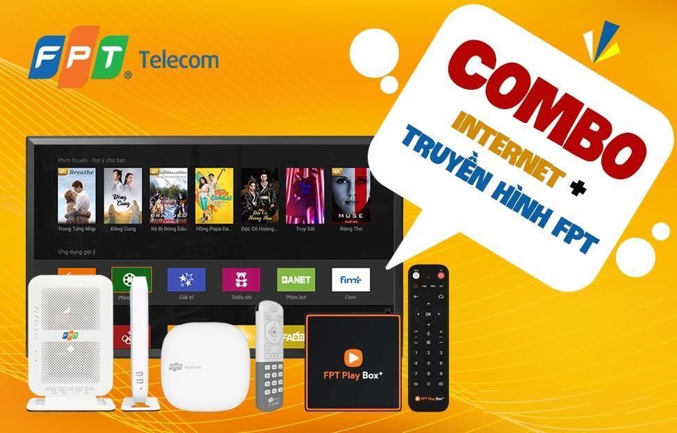 Gói Cước Combo Internet + Truyền Hình FPT